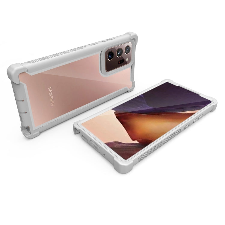 For Samsung Galaxy Note20 Ultra Four-corner Shockproof All-inclusive Transparent Space Protective Case
