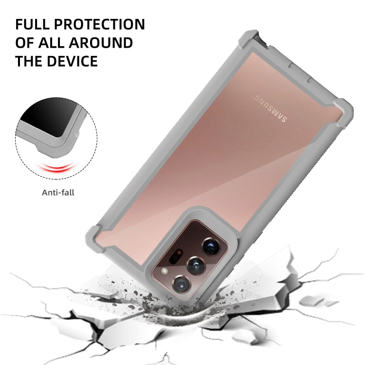 For Samsung Galaxy Note20 Ultra Four-corner Shockproof All-inclusive Transparent Space Protective Case