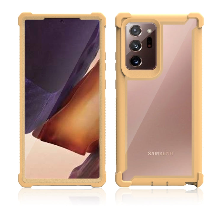 For Samsung Galaxy Note20 Ultra Four-corner Shockproof All-inclusive Transparent Space Protective Case