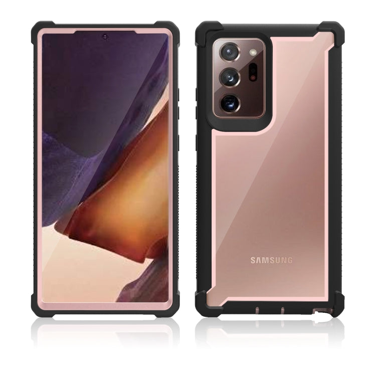 For Samsung Galaxy Note20 Ultra Four-corner Shockproof All-inclusive Transparent Space Protective Case