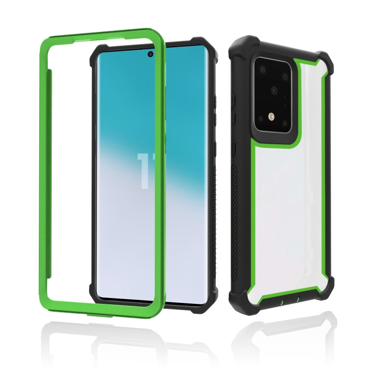 For Samsung Galaxy S20 Four-corner Shockproof All-inclusive Transparent Space Protective Case