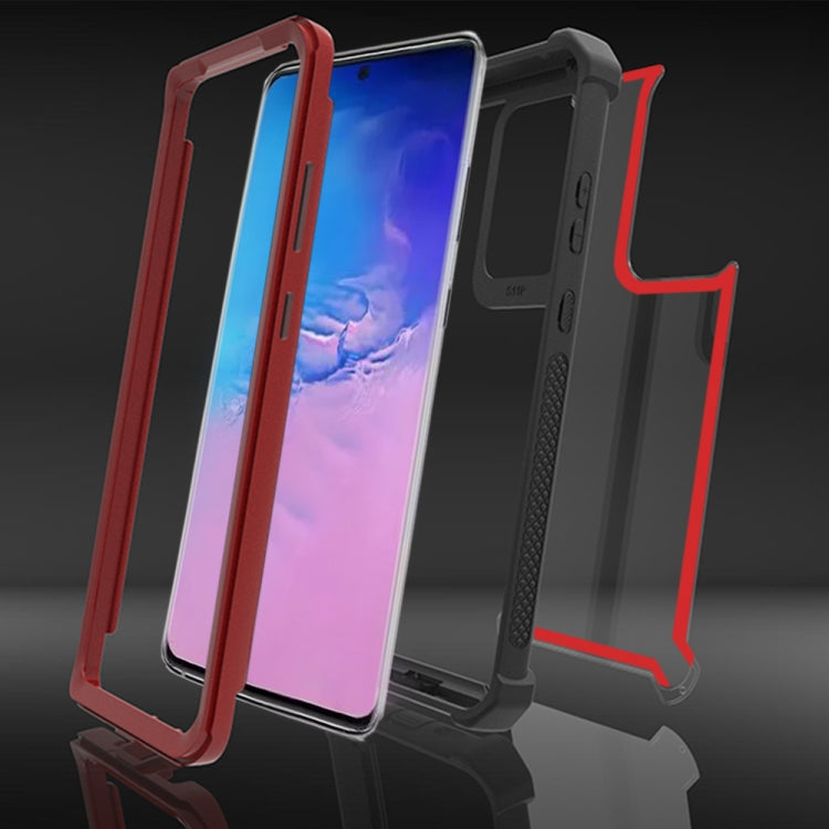 For Samsung Galaxy S20 Four-corner Shockproof All-inclusive Transparent Space Protective Case