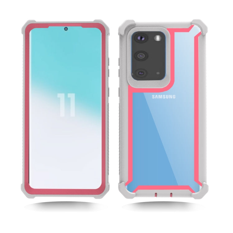 For Samsung Galaxy S20 Four-corner Shockproof All-inclusive Transparent Space Protective Case