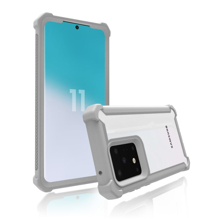 For Samsung Galaxy S20 Four-corner Shockproof All-inclusive Transparent Space Protective Case