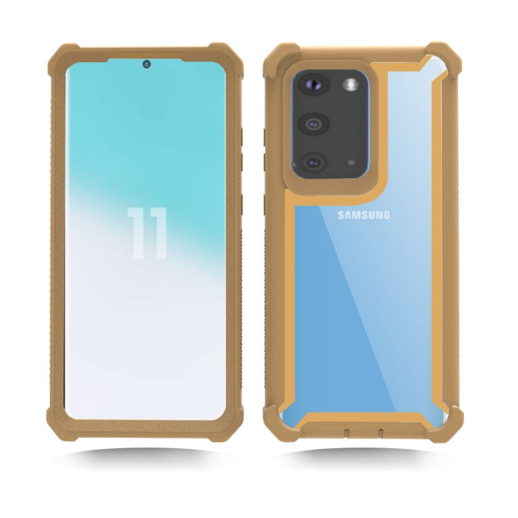 For Samsung Galaxy S20 Four-corner Shockproof All-inclusive Transparent Space Protective Case