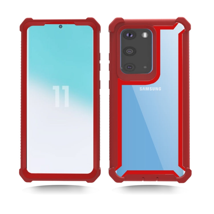 For Samsung Galaxy S20 Four-corner Shockproof All-inclusive Transparent Space Protective Case