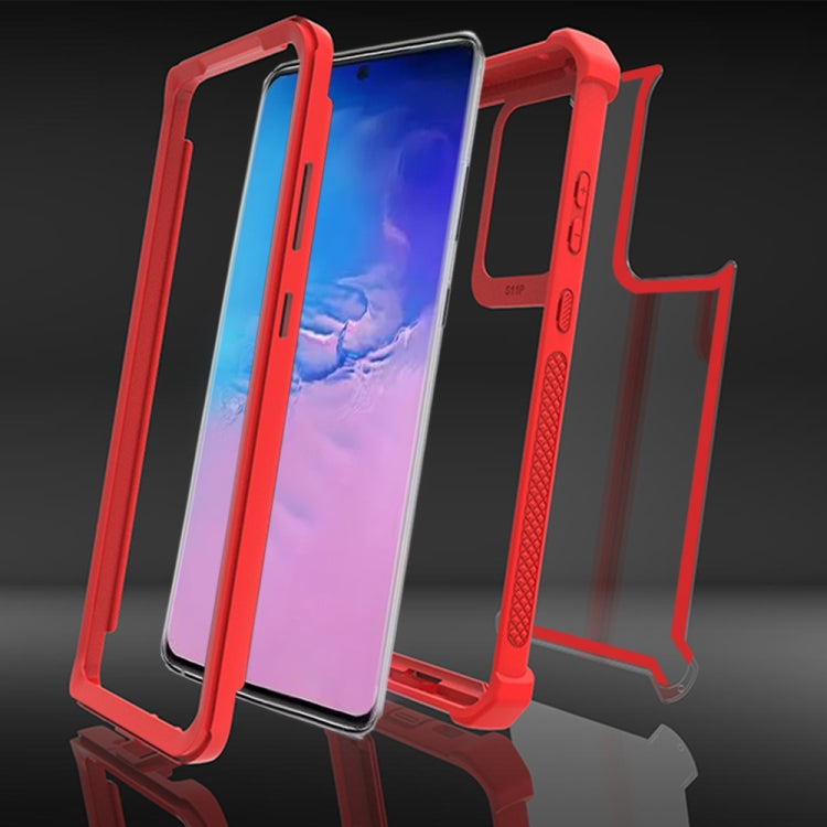 For Samsung Galaxy S20 Four-corner Shockproof All-inclusive Transparent Space Protective Case