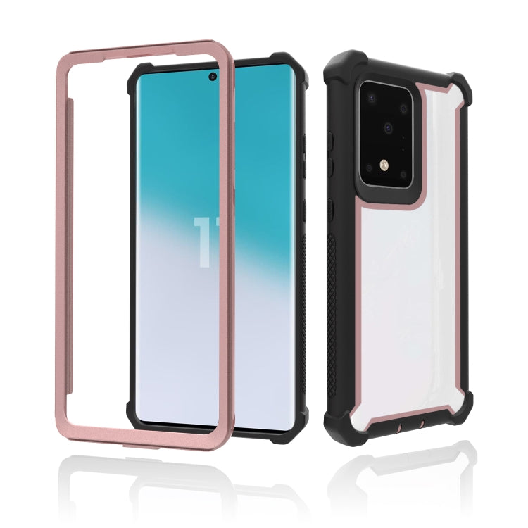 For Samsung Galaxy S20 Four-corner Shockproof All-inclusive Transparent Space Protective Case