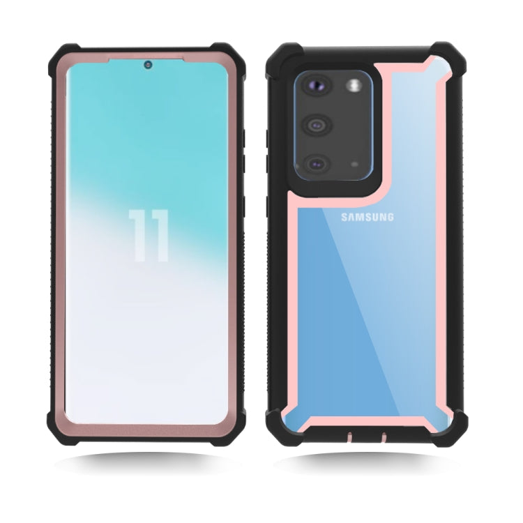 For Samsung Galaxy S20 Four-corner Shockproof All-inclusive Transparent Space Protective Case