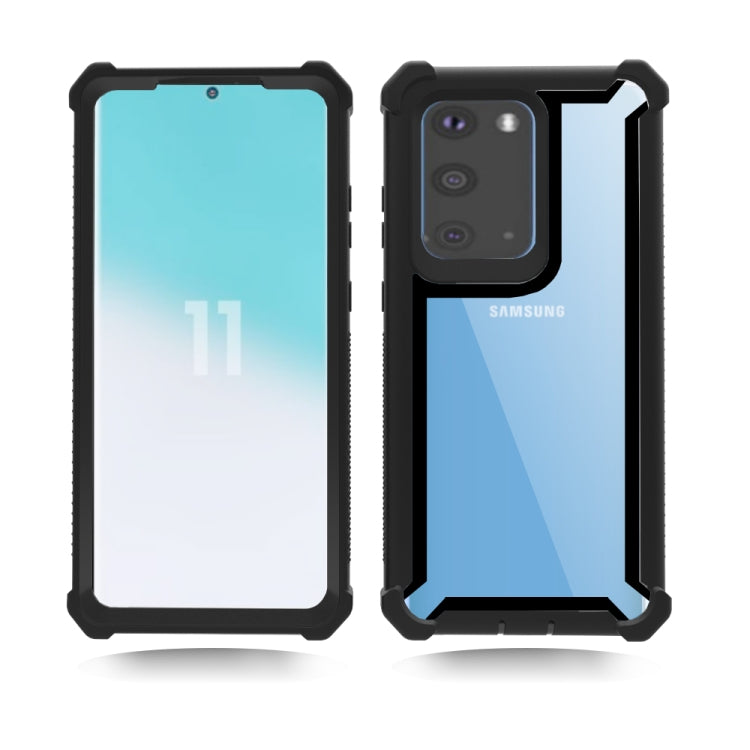 For Samsung Galaxy S20 Plus Four-corner Shockproof All-inclusive Transparent Space Protective Case