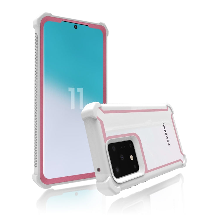 For Samsung Galaxy S20 Plus Four-corner Shockproof All-inclusive Transparent Space Protective Case