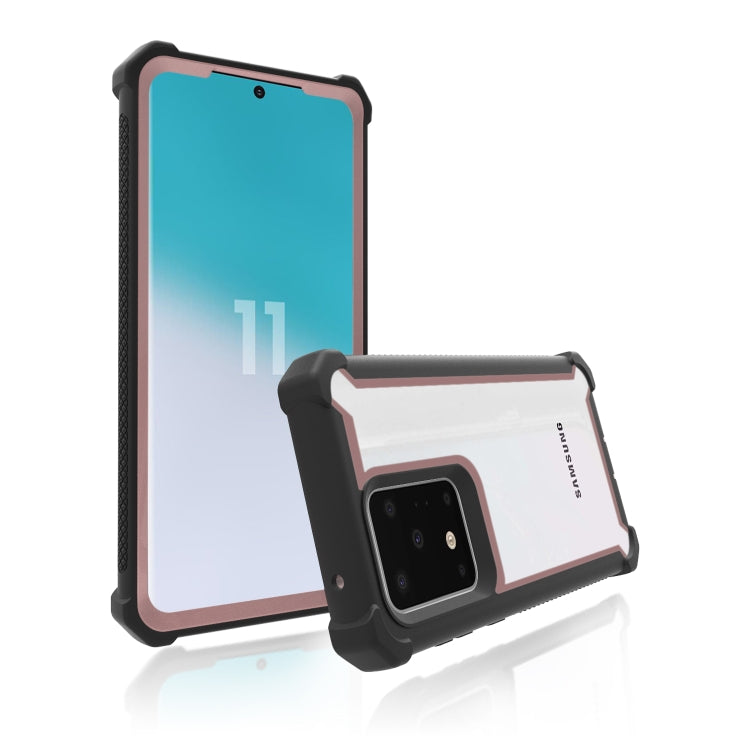 For Samsung Galaxy S20 Plus Four-corner Shockproof All-inclusive Transparent Space Protective Case