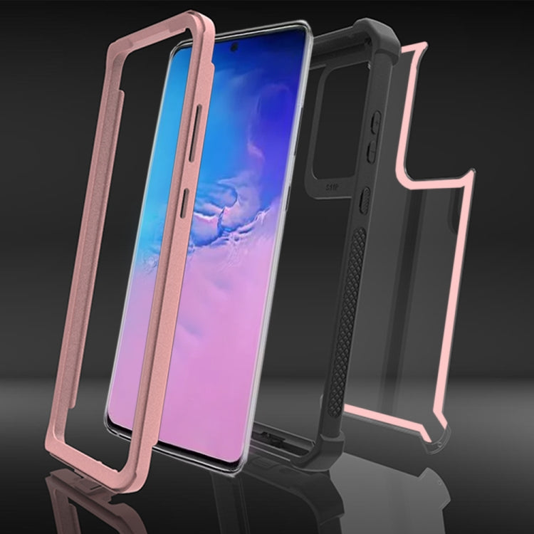 For Samsung Galaxy S20 Plus Four-corner Shockproof All-inclusive Transparent Space Protective Case