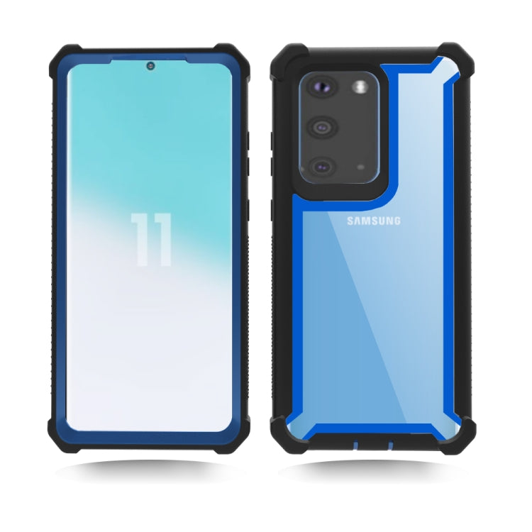 For Samsung Galaxy S20 Ultra Four-corner Shockproof All-inclusive Transparent Space Protective Case