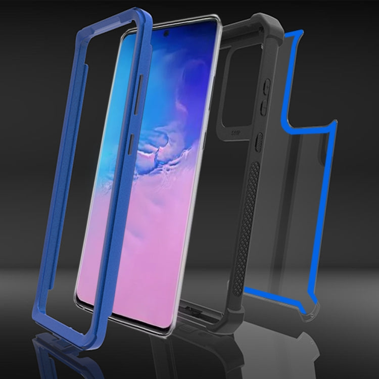 For Samsung Galaxy S20 Ultra Four-corner Shockproof All-inclusive Transparent Space Protective Case