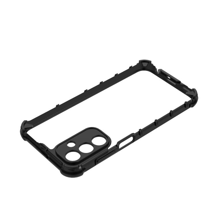 For Samsung Galaxy A15 4G / 5G Grating Solid Color MagSafe Magnetic Phone Case
