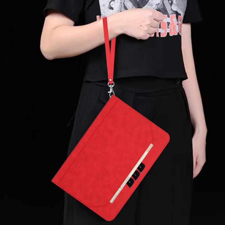 For Samsung Galaxy Tab A11+ / A9+ Multifunctional Wristband Leather Tablet Case