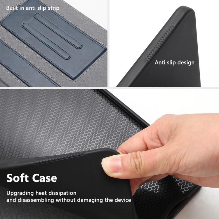 For Samsung Galaxy Tab S10 FE+ Multifunctional Wristband Leather Tablet Case