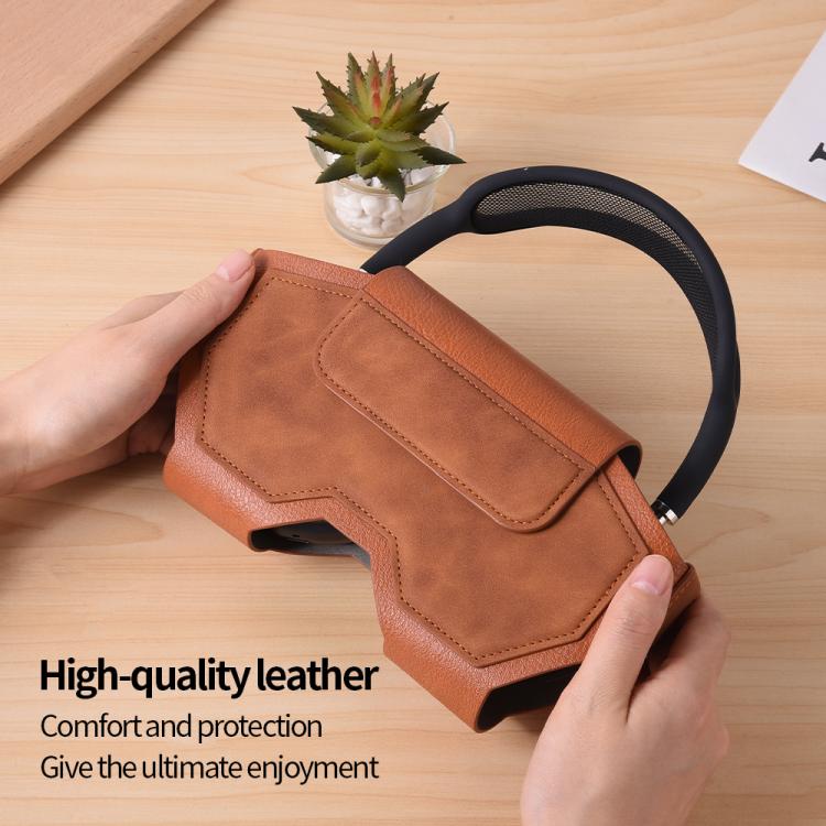 For Apple AirPods Max / AirPods Max 2 Business Retro Headset Protective Case