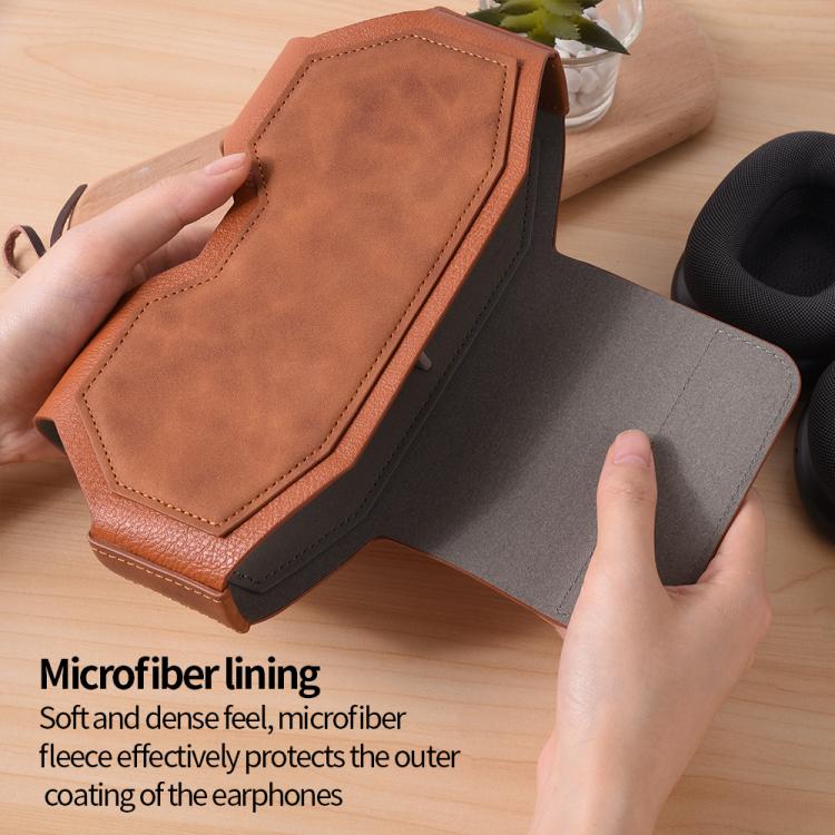 For Apple AirPods Max / AirPods Max 2 Business Retro Headset Protective Case