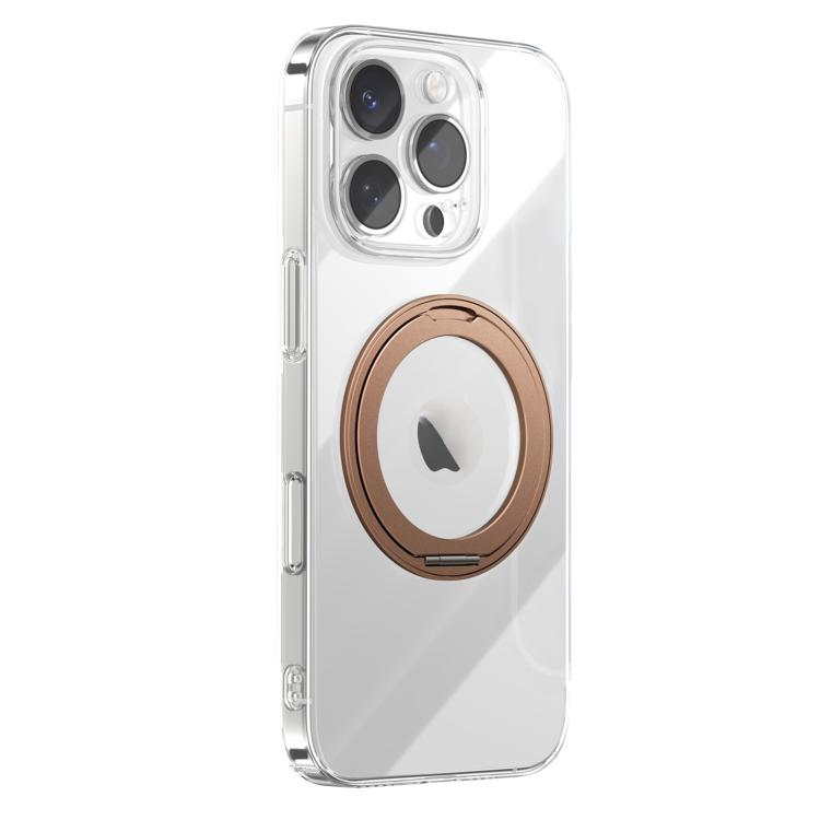 For iPhone 16 Pro JOYROOM JR-16JL6 Ultra-Thin Magnetic Phone Case with 360 Rotatable Ring