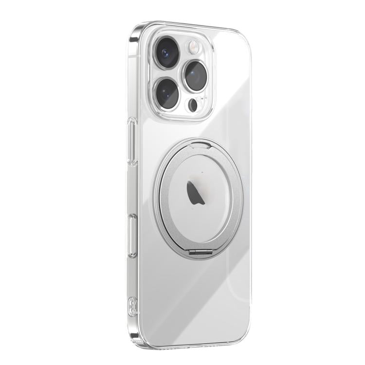 For iPhone 16 Pro JOYROOM JR-16JL6 Ultra-Thin Magnetic Phone Case with 360 Rotatable Ring