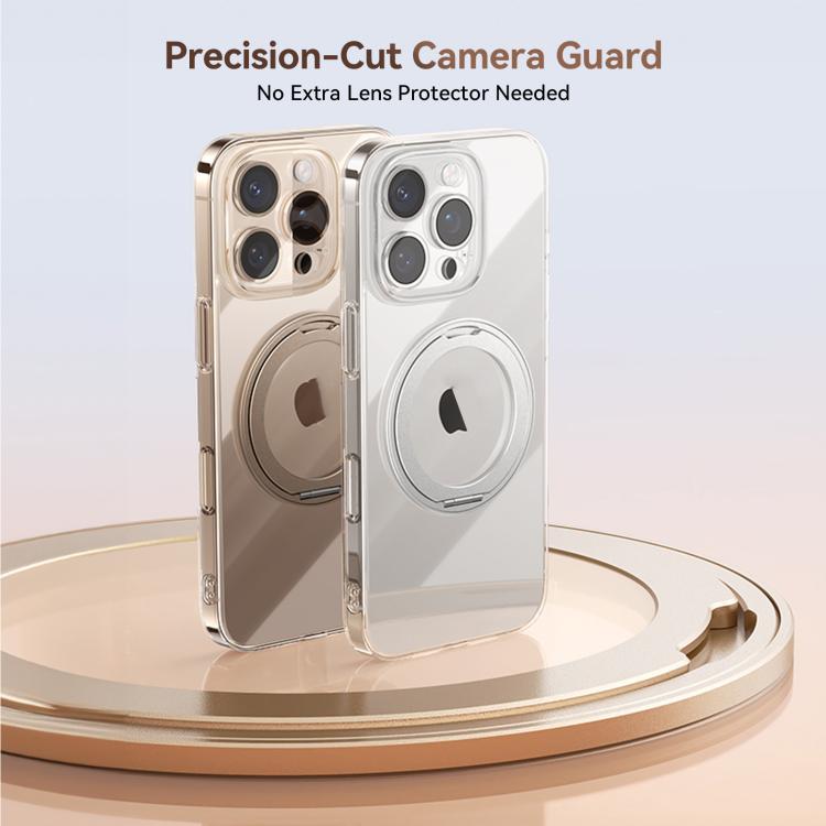 For iPhone 16 Pro JOYROOM JR-16JL6 Ultra-Thin Magnetic Phone Case with 360 Rotatable Ring