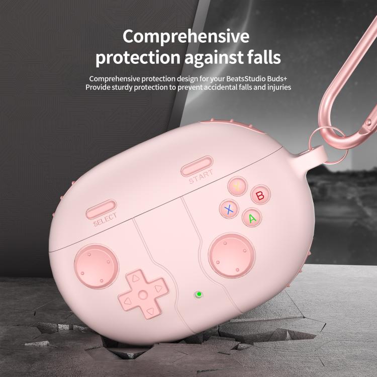 For Beats Studio Buds+ Retro Game Console Style Silicone Earbuds Case