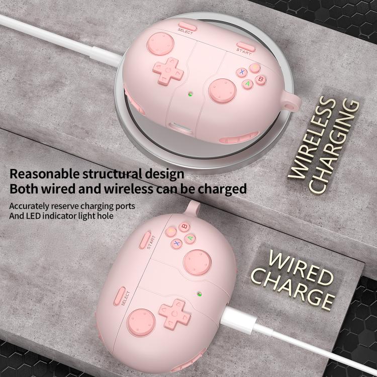 For Beats Studio Buds+ Retro Game Console Style Silicone Earbuds Case