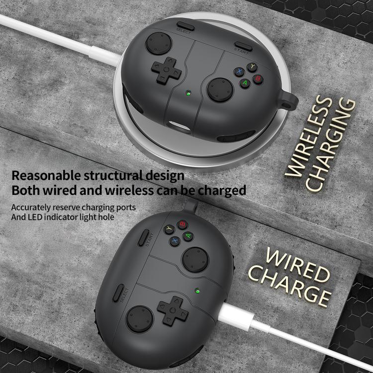 For Beats Studio Buds+ Retro Game Console Style Silicone Earbuds Case