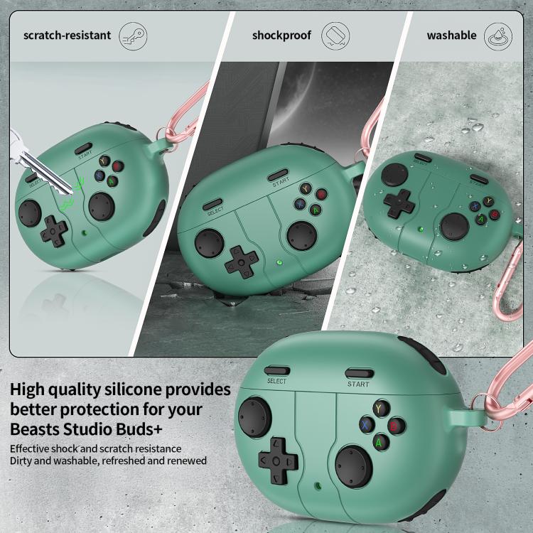 For Beats Studio Buds+ Retro Game Console Style Silicone Earbuds Case