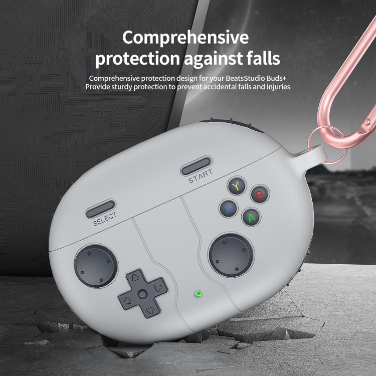 For Beats Studio Buds+ Retro Game Console Style Silicone Earbuds Case