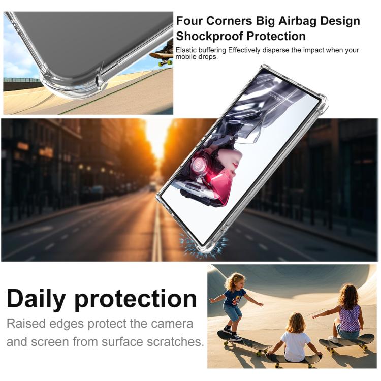 For ZTE nubia Red Magic 10 Air 5G imak Shockproof Airbag TPU Phone Case