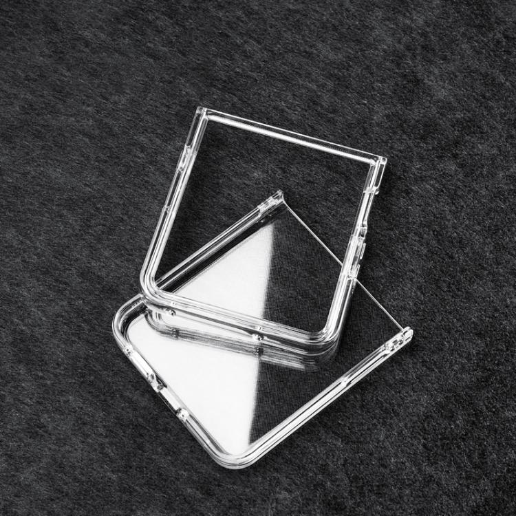 For Motorola Razr 60 Ultra Transparent High-definition Two-stage PC Phone Case