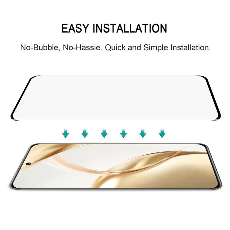 For Honor 200 25pcs Edge Glue 9H HD 3D Curved Edge Tempered Glass Film