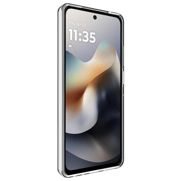 For Motorola Moto G56 5G imak UX-10 Series Transparent Shockproof TPU Phone Case - Transparent