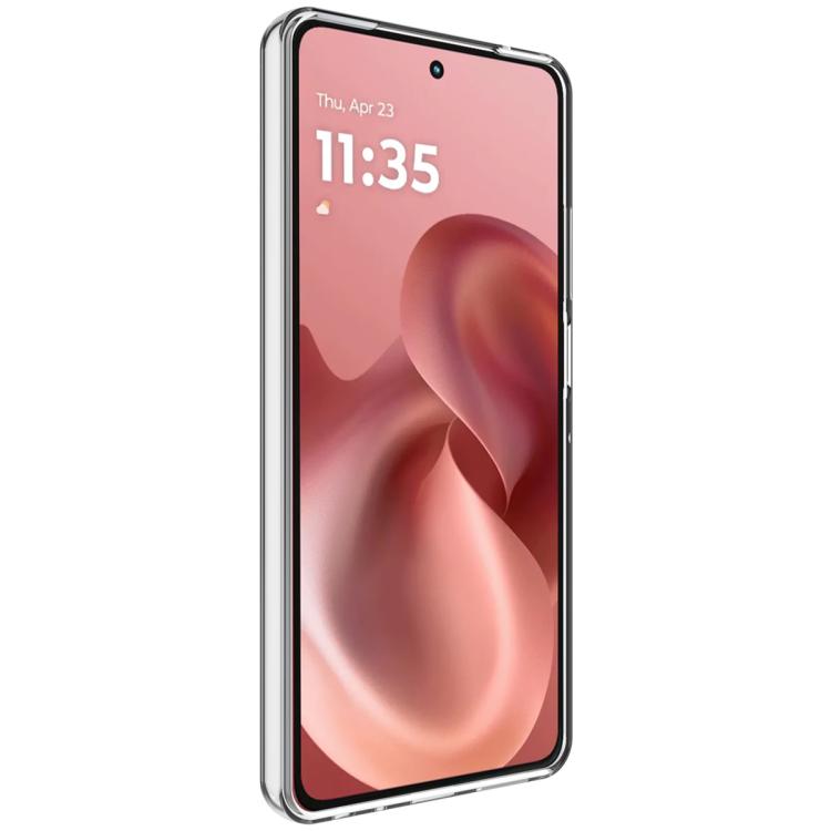 For Motorola Moto G86 Power imak UX-10 Series Transparent Shockproof TPU Phone Case - Transparent