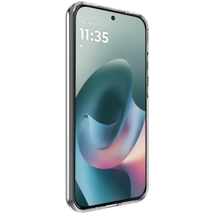 For Motorola Moto G67 5G / G77 5G imak UX-10 Series Transparent Shockproof TPU Phone Case - Transparent