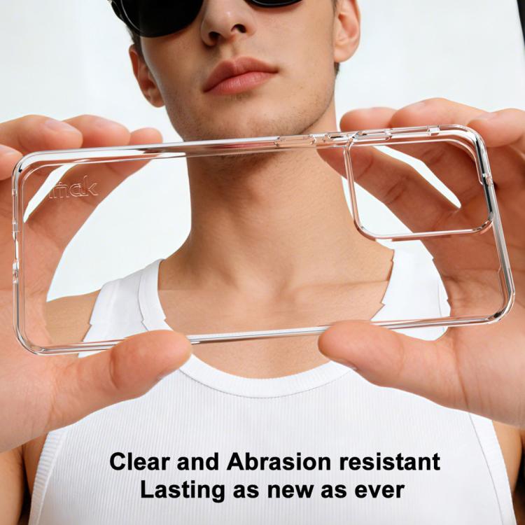 For Motorola Edge 70 Fusion 5G imak UX-10 Series Transparent Shockproof TPU Phone Case - Transparent