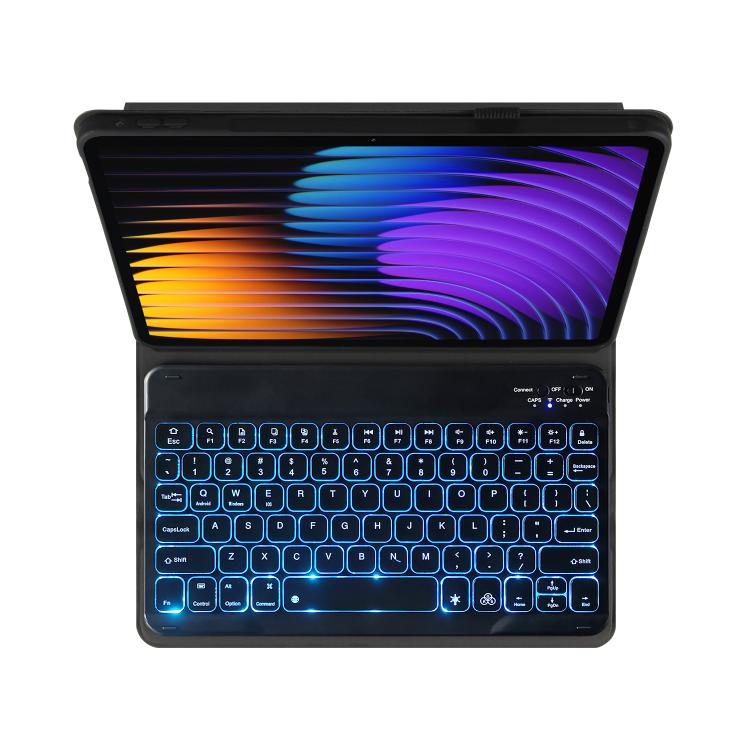 For Xiaomi Pad 7 / Pad 7 Pro 11.2 PXD-MI7 Backlight Voltage Keyboard Leather Tablet Case