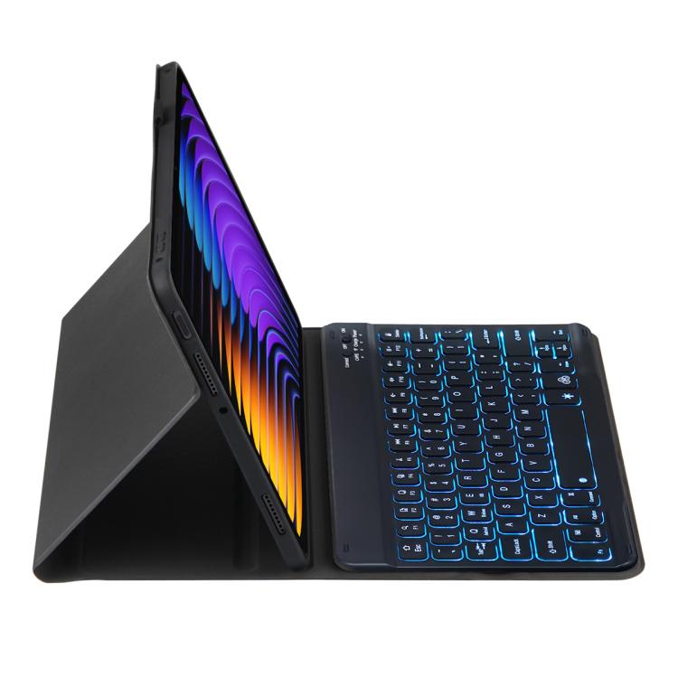 For Xiaomi Pad 7 / Pad 7 Pro 11.2 PXD-MI7 Backlight Voltage Keyboard Leather Tablet Case