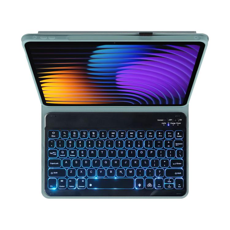 For Xiaomi Pad 7 / Pad 7 Pro 11.2 PXD-MI7 Backlight Voltage Keyboard Leather Tablet Case