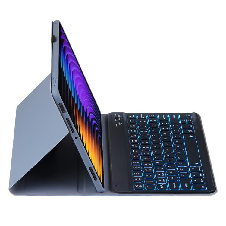 For Xiaomi Pad 7 / Pad 7 Pro 11.2 PXD-MI7 Backlight Voltage Keyboard Leather Tablet Case