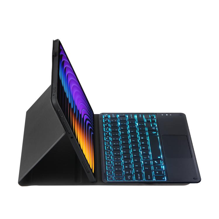 For Xiaomi Pad 7 / Pad 7 Pro 11.2 PST-MI7 Touch Pad Backlight Voltage Keyboard Leather Tablet Case