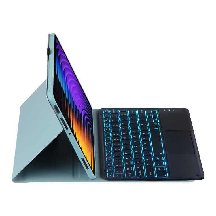 For Xiaomi Pad 7 / Pad 7 Pro 11.2 PST-MI7 Touch Pad Backlight Voltage Keyboard Leather Tablet Case