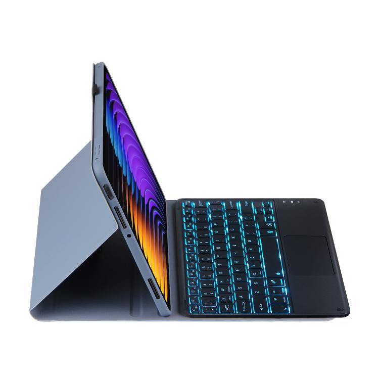 For Xiaomi Pad 7 / Pad 7 Pro 11.2 PST-MI7 Touch Pad Backlight Voltage Keyboard Leather Tablet Case