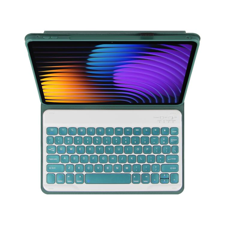 For Xiaomi Pad 7 / Pad 7 Pro 11.2 PX-MI7 Voltage Bluetooth Keyboard Leather Tablet Case