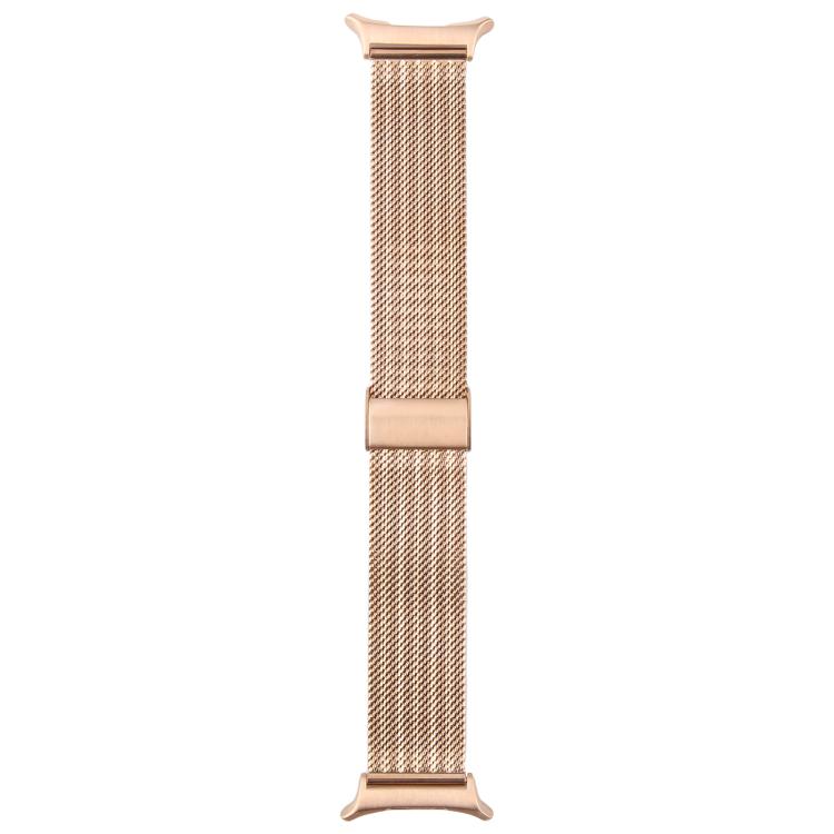For Samsung Galaxy Watch Ultra 47mm / Ultra 2025 Integrated Buckle Embossed Milanese Metal Watch Band