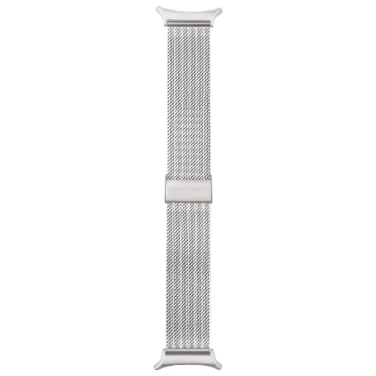 For Samsung Galaxy Watch Ultra 47mm / Ultra 2025 Integrated Buckle Embossed Milanese Metal Watch Band