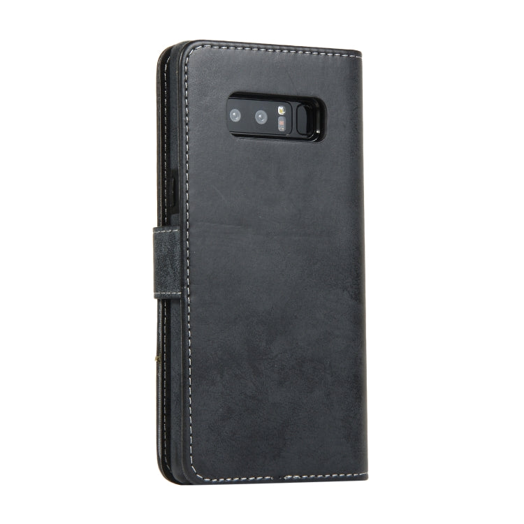 For Samsung Galaxy Note8 Retro 2 in 1 Detachable Magnetic Horizontal Flip TPU + PU Leather Case with Holder & Card Slots & Photo Frame & Wallet